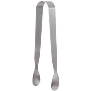 FaSoLa Stainless Steel Ice Clip 430 Round Chuck U Shape Durable For Coffee Bar Tools - Product Image 2