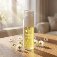 Nouvelle Bouteille Vaporisateur Capillaire à Brume Fine 30ml 100ml en PET avec Pompe Cosmétique, Surface Plastique Mate, Finition Mate