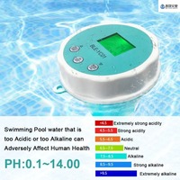 Moniteur d'aquarium intelligent 6-en-1 rétroéclairé pour poissons, testeur de qualité de l'eau (EC, Sel, pH, ORP, Température, Chlore) pour piscine et usage industriel, pH-mètre OEM ODM