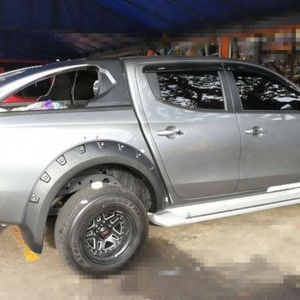 Guardabarros de Protección ABS Negros de Alta Calidad KQD, 4 Piezas/Juego, para Mitsubishi Triton L200 2019, Diseño Deportivo, Modelo KQD-7207, Venta al Por Mayor - Product Image 4