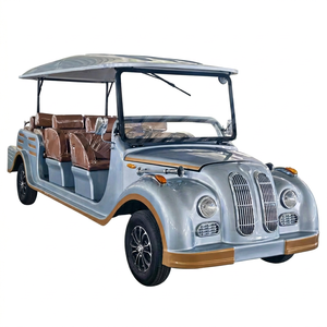 Voiture électrique classique vintage de type buggy, 6 places, 4 roues, batterie au lithium, garantie de 2 ans, pour les excursions - Product Image 1