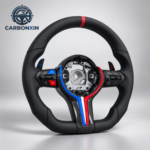 Volant OEM pour BMW E92 F30 F10 E60 F31 F82 E61 E90 E39 E91 E70 E46 F22 E53 F80 F48 F01 F32 F36 F07 F93 E87 en cuir - Product Image 1