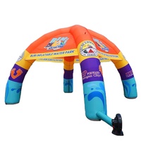Tente gonflable en pvc, canopée avec impression personnalisée