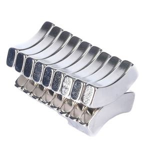 Anneau de bloc à bas prix de haute qualité n35 n52 n54 arc en forme d'éventail permanent terre rare ndfeb aimant arc néodyme pour <span class=keywords><strong>magsafe</strong></span> - Product Image 6