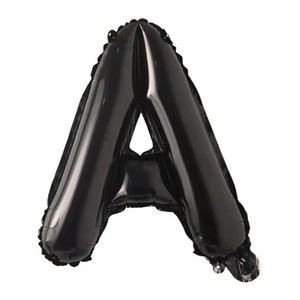 Balon Angka & Huruf Hitam 16 Inci Berkualitas Tinggi Foil Kreatif Dekorasi Suasana Pesta Ulang Tahun Pernikahan - Product Image 6