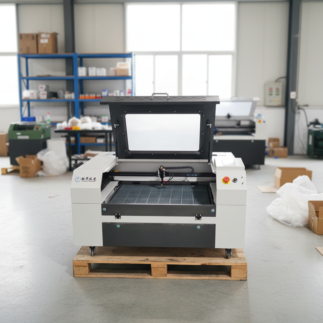 For Gold Supplier 60W/80W CO2 Laser Engraving Cutting Machine-Water-Cooled Wood/Metal PMI High-Accuracy Up/Down Table