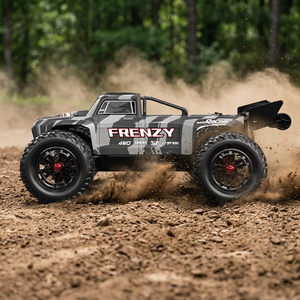 Voiture RC <span class=keywords><strong>HOSHI</strong></span> N517A 1/12 Brushless, 70 km/h, haute vitesse, tout-terrain, Monster Truck Frenzy 3S RTR, véhicule de loisir, pack de 1, 2 ou 3 batteries - Product Image 2