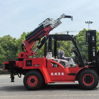 Grue montée sur camion de haute qualité, grue arrière pour chariot élévateur, flèche pliante, grue élévatrice de 7, 10, 25 et 30 tonnes
