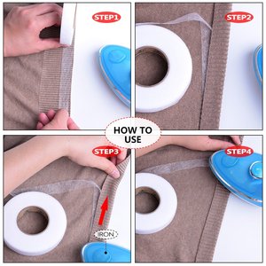 Matériau EVA Non tissé à Double face, doublure intercalaire, poids de 10 à 100gsm, 2 pièces - Product Image 3