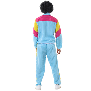 Halloween rétro Hip Hop danse Performance Costumes 1970's <span class=keywords><strong>Carnaval</strong></span> <span class=keywords><strong>Disco</strong></span> Cosplay Vêtements - Product Image 2