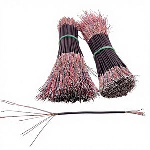 سلك مطلي بالمينا رباعي النواة (نوع مجدول) من مادة البي في سي، أسلاك بـ 2/3/4/5/<span class=keywords><strong>6</strong></span> نواة لسماعات البلوتوث والميكروفونات - Product Image 3