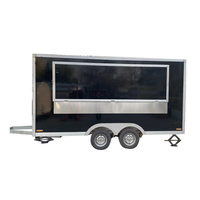 Équipement de grill de taille personnalisée, cuisine mobile, fourgonnette, restauration rapide, camion de concession de tacos, remorque, camion de nourriture pour barbecue