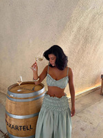 Ensembles 2 pièces pour femmes, ensembles courts d'été, couleur unie, hauts de camisole plissés et robe, nouveau style décontracté sexy 2026, vêtements de détente décontractés