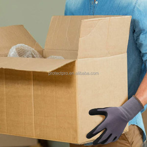 Guantes industriales antideslizantes resistentes al aceite, de punto, de nitrilo, Palma arenosa - Product Image 4