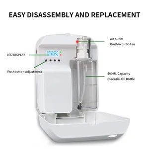 น้ํามันหอมระเหยบ้าน Nebulizer เครื่องกระจายกลิ่นหอมภายในบ้าน น้ํามันหอมระเหยบริสุทธิ์ เครื่องกระจายกลิ่นหอมปราศจากน้ํา เครื่องฟอกอากาศอัจฉริยะ