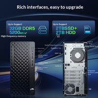 Nouveau PC de bureau HP ProDesk 2 Tower G1a pour le bureau, directement de l'usine, avec processeur AMD R7-8700G, 8 Go/16 Go de RAM, SSD 256 Go/512 Go, prise US