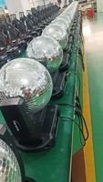 Nouveau projecteur de scène LED RGB mini 32W IP65 avec tête mobile DMX512, garantie 1 an pour les clubs, bars, KTV et lieux de DJ
