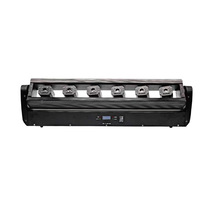 Projecteur laser à faisceau RGB XUNDE, couleur pleine, en alliage d'aluminium, huit faisceaux, pour DJ, discothèque, bar, KTV, club, DMX512, activé par le son, à intensité variable
