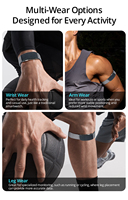 Bracelet de détoxification numérique sans écran, moniteur de santé ECG PPG HRV, étanche IP68, tracker de fitness sportif, moniteur de sommeil, analyse IA