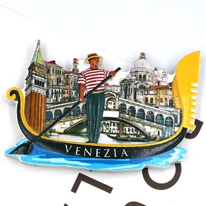 Aimant pour réfrigérateur en résine italienne Witt <span class=keywords><strong>Venise</strong></span> Milano City Buildings Souvenirs touristiques imprimés en 3D cadeaux de décoration intérieure - Product Image 5