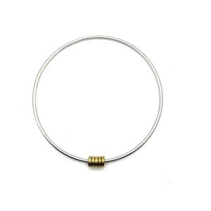 Anneaux gyroscopiques en métal avec logo personnalisé, nouveau design, jouet amusant, anneaux sonores pour enfants - Product Image 3