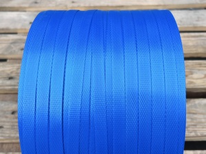 Quality Guarantee 19mm 0.8mm Embossed Surface Recycled PP Strapping Roll Yellow Full Automatic/Manual for Cargo <b>Binding</b> - Product Image 5