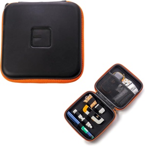 <strong>Diabetes</strong> Medical Organizer Case - Hard EVA Storage Bag Pouch for Glucose <strong>Meters</strong>, <strong>Test</strong> <strong>Strips</strong> &amp; Insulin Pens ( Travel Bag) - Product Image 1
