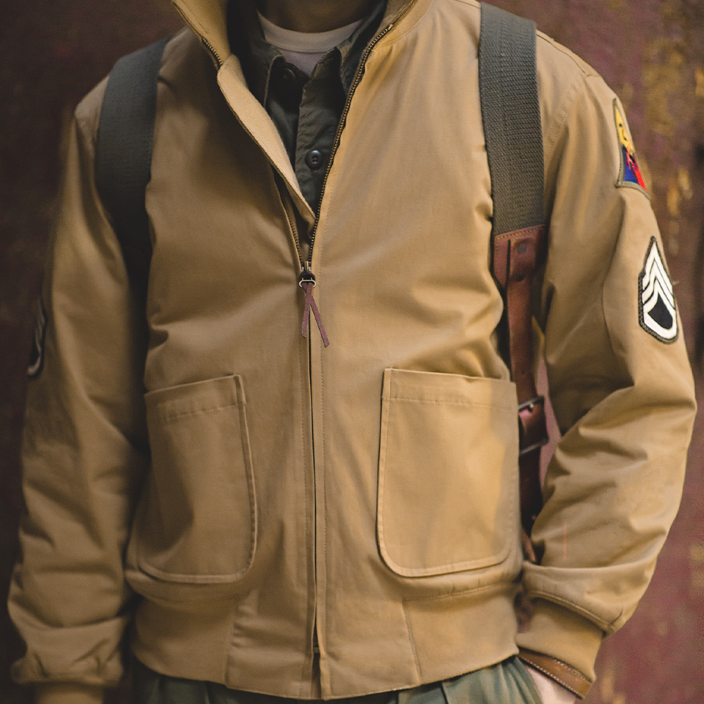 OX'ED SILVER / FIREMAN JACKET / HEMP COTTON — SPEEDWAY