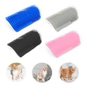 Eenvoudige PP-materiaal wandhoek krabplank voor katten (universeel voor katten & honden - krabben, masseren en jeuk verlichten) - Product Image 1