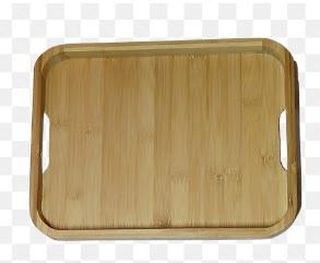 Ensemble de plateaux de service en bois personnalisés avec poignée pour servir des légumes, des fruits et des aliments de style indien en deux pièces - Product Image 2