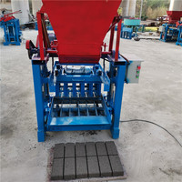 Presse à bloc automatique, machine manuelle de fabrication de briques creuses en béton