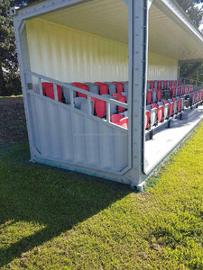 20ft 40ft ספורט ספורט צופה לעמוד מיכל כלים ניידים מלפנים מרכז ספורט מועדון בית הספר פארק - Product Image 2