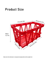 Boîte à œufs en plastique ZZ LMC06 non pliable, caisse de transport pour 360 œufs de poule