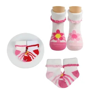 KTS- 921-3 Infant Socklet Sets Links und Rechts Cartoon Neugeborene Socken für Baby Kleinkind Mädchen Jungen