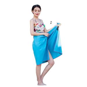 Serviette de plage en daim microfibre super absorbant anti sable avec logo personnalisé en gros - Product Image 3