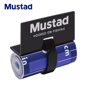 Règle à Mesurer Poisson 120cm - PVC Imperméable, Chiffres Agrandis Tous Les 10cm - Ruban Pêche Enroulable