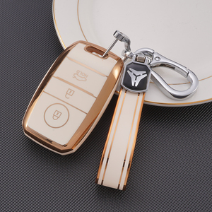 Custodia morbida per chiave in TPU per auto custodia per <span class=keywords><strong>KIA</strong></span> K3 K4 K5 KX3 KX5 KX7 Sportage Sorento Cadenza ponica Landwind portachiavi borsa portachiavi - Product Image 2