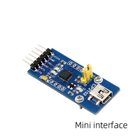 Módulo Serial USB TTL UART CP2102 con Interfaces A/C/Mini/Micro, Placa de Depuración con Interruptor de 3.3V/5V para Programación de Arduino ESP32 PLC