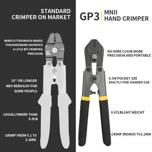 <span class=keywords><strong>Pince</strong></span> <span class=keywords><strong>à</strong></span> sertir robuste en aluminium de 8,5 pouces pour la pêche, construction en acier au carbone, coupe-fil 4 fonctions, 300g, modèle personnalisable avec logo - Product Image 4