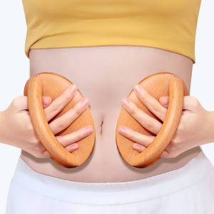 Lüks ev kullanımı Gua Sha refleksoloji vücut meridyen ve selülit kaldırma rahatlatıcı ürünler için masaj aleti ahşap fırçalar - Product Image 5