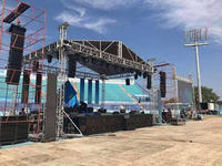 Estructura de Truss de Aluminio de Alta Calidad para Escenarios al Aire Libre, Pantallas LED, Sistemas de Soporte