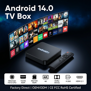 Android 14 <span class=keywords><strong>TV</strong></span> Box Allwinner H313 Quad Core 4K Ultra HD Reproductor Multimedia Inteligente WiFi de Doble Banda HDMI 2.<span class=keywords><strong>1</strong></span> - Product Image 5