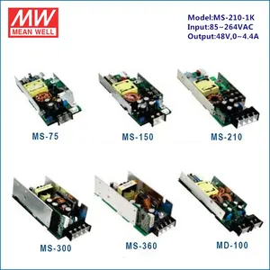 Mean Well alimentation modulaire paralleble MS-210-1K 210W transformateur 220v à 48v 210w 48v alimentation