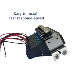 3V210-08 24VDC PT1/4 นิ้ว 5 ทาง 2 ตำแหน่ง ฐานโซลินอยด์ 12VDC 24VDC 24VAC 110VAC 220VAC โซลินอยด์แมนิโฟลด์ - Product Image 3
