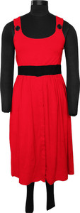 Vestido de Maternidad de Verano Hecho a Medida con Cuello en V, Tela de Algodón Orgánico Transpirable y Antibacteriana, Sin Mangas, Silueta Recta - Product Image 3