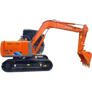 High Quality <b>Used</b> Hitachi Zaxis 70 Crawler Excavator 7 Ton Operating Weight Bucket Attachment for Farm <b>Industries</b> Engine - Product Image 1