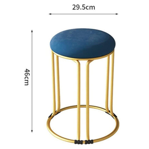 Modern Dining Chair Luxury <strong>Stool</strong> Brackets Desks Iron Leisure Desk Bedside <strong>Stool</strong> Tables Makeup for Living Room <strong>Office</strong> - Product Image 6