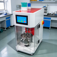 Mélangeur de mortier de ciment ISO 679, machine de mélange automatique de mortier de laboratoire, équipement de préparation pour les tests de ciment