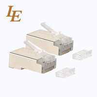 Conector Modular RJ45 RJ11 con Contactos de Cobre, Carcasa de ABS, 16A, IP65