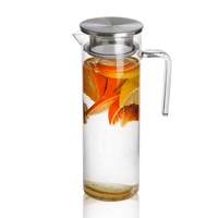 Offre Spéciale variété de bouteilles d'eau froide sont faciles à nettoyer Pichet de jus clair mis dans le réfrigérateur
